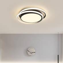 Lámpara de techo LED minimalista, plafón moderno para cocina, comedor, dormitorio y sala de estar 2024 - compra barato
