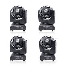 4pcs/lot 12*10W rgbw stage effect football light moving head beam spot wash strobe dmx projector lighting 2024 - buy cheap