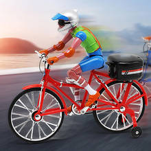 Electric High Speed Cycling Toys Child Bicycles Riding Toys Model Simulation Bike Vehicle Model Toy Light Music Racing Motorbike 2024 - buy cheap