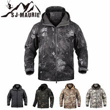 Waterproof Outdoor Men Military Tactical Hunting  Jacket Windbreake Fleece Hunting Clothes Fishing Hiking Jacket Winter Coat New 2024 - buy cheap