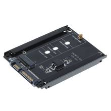 FULL-Black Case CY B+M Socket 2 M.2 NGFF (SATA) SSD to 2.5 SATA Adapter for 2230/2242/2260/2280mm M2 SSD 2024 - buy cheap