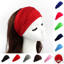 1PC Elastic Headband Hair Band Popular Hair Accessories for Women Wrap Wash Face Bandana Turban Hair Accessories for Girls 2024 - buy cheap