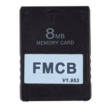 Cartão de memória de armazenamento de dados, 8mb/16mb/32mb/64mb para sony ps2 console de jogos, mcboot fmcb v1.953 2024 - compre barato