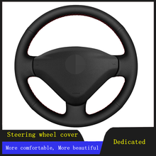 Steering Wheel Cover Braid Artificial leather For Peugeot 207 2006-2014 Partner 2009-2018 Expert 2008-2016 Fiat Scudo 2010-2016 2024 - buy cheap