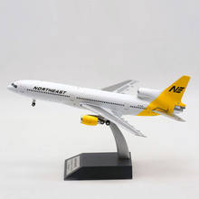 Diecast 1/200 Scale L-1011 3D-NEG NORTHEAST Airlines Plane Model Alloy with Lading Gear Aircraft collectible 2024 - buy cheap