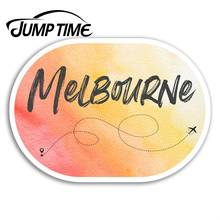 Jump Time for Melbourne Vinyl Stickers Australia Cool Sticker Luggage Laptop Bumper Decals Waterproof Car Accessories 2024 - buy cheap