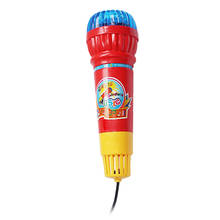 Brinquedo infantil trocador de voz microfone, presente de aniversário útil 2024 - compre barato