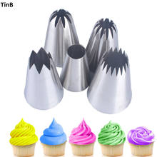 5pcs Large Piping Tips Set Stainless Steel Piping Nozzles Kit For Pastry Cupcakes Cookies Cakes Decorating Tools Pastry Nozzles 2024 - buy cheap