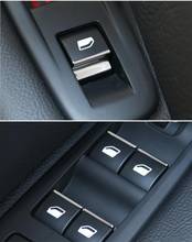 Chrome Car Window Lift Switch Button Cover Auto Accessories For Peugeot new308 301 408 308S 2008 3008 508 308 2024 - buy cheap