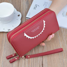 Luxury Long women's Wallets PU Leather Phone Holder Lady Purse Vintage Soft female bag 2024 - buy cheap