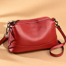 100% Genuine Leather Handbags Women Bags Designer Soft Cowhide Ladies Crossbody Bag 2021 Fashion Luxury Female Shoulder Tote Bag 2024 - buy cheap