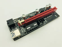 60CM VER009S PCI-E Riser Card 009S PCI Express 1X 16X 4Pin 6Pin SATA Molex Power USB 3.0 Cable for ETH EOS Bitcoin Miner Mining 2024 - buy cheap