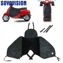 Black Scooters Leg Cover Knee Blanket Warmer Waterproof Windproof Motorcycle Winter Quilt For Honda For Vespa 2024 - buy cheap