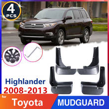 Car Fender Mud Flap Mudguards for Toyota Highlander XU40 XU 40 2008~2013 2009 2010 2011 2012 Splash Guards Car Accessories Goods 2024 - buy cheap