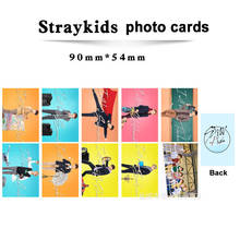 Juego de 10 unids/set de tarjetas de fotos de kpop stray para niños, nuevo álbum HD de buena calidad, tarjetas fotográficas de moda para niños, colección de fans C 2024 - compra barato