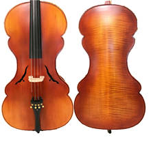 Barouqe estilo música marca profissão mestre 4/4 violoncelo, grande rico som feito à mão 2024 - compre barato