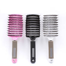 Cepillo de pelo profesional para mujer, peine, herramienta de suministro de peluquería, enredos 2024 - compra barato