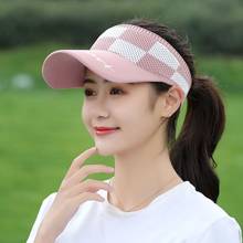 CANZE Women Spring Summer Hat Outdoor Baseball Cap Sports Empty Top Hat Letter Breathable Lengthened Eaves Knitted Sun Hat 2024 - buy cheap