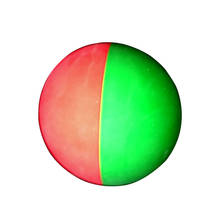 1 Piece 6cm Bi-color Racquet ball Squash Low Speed Rubber Hollow Squash Ball Training Competition High Elasticity Random Color 2024 - купить недорого