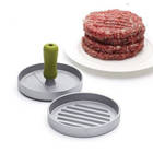 Kitchen Hamburger Press Meat Mold Maker Pounder Metal Machine 12cm/4.8inch New - photo 2026