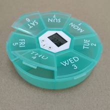 smart reminder sealed pill grids Digital Display Compartment Electronic Smart Timing Pill Case Medicine Box Container Tablet 2024 - buy cheap