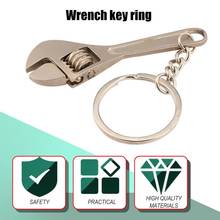 New Multifunctional Mini Metal Adjustable Creative Tool Wrench Spanner Key Chain Ring Keyring Adjustable Pocket Tools 2024 - buy cheap