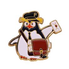 Broche de pinguim-carteiro kawaii 2024 - compre barato