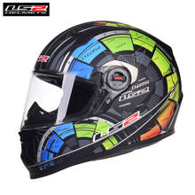 LS2 FF358 Motorcycle Helmet Full Face Motorbike Men Racing Casque Moto Casco Capacetes de Motociclista 2024 - buy cheap