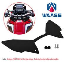 Экран вилочный для мотоцикла waase, черный, для HONDA CRF1100L CRF 1100 L LA LDA Africa Twin / DCT 2020 2021 2024 - купить недорого