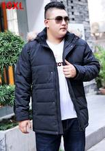 Big new men's fattening size jacket large 10XL320 pounds oversize 9XL 8XL down parka men 2024 - buy cheap