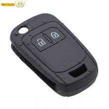 De silicona caso clave Fob para Opel Astra J Corsa D Zafira C Mokka Insignia una Cascada Karl Adam Meriva remoto clave de la cubierta 2024 - compra barato