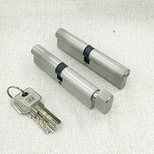 Door Cylinder 100cm Security Copper Door Lock Cylinder Interior Bedroom Living Lock Handle 5 Pcs Brass Key Locking 2024 - buy cheap