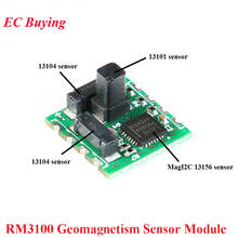 PNI RM3100 модуль датчика геомагнетизма триосевой датчик магнитного поля интерфейс SPI Высокая точность 13156 13104 13101 2024 - купить недорого