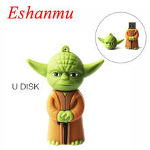 Yoda-pen drive usb 2.0, 4gb, 8gb, 16gb, 32gb, 64gb, bom para amigos 2024 - compre barato