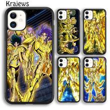 Krajeeves Aries Mu Sagitario Saint Seiya чехол для телефона iPhone 5s SE 6s 7 8 plus X XS XR 11 pro max Samsung Galaxy S8 S9 S10 2024 - купить недорого