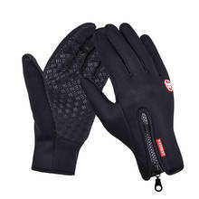 Inverno feminino masculino luvas tela sensível ao toque à prova de vento térmica ao ar livre esqui lazer snowboard motocicleta acampamento luvas quentes 2024 - compre barato