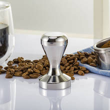 Martelo de café espresso, aço inoxidável sólido, 49mm 51mm 58mm com base plana, acessórios de prensa, moedor de grão de café 2024 - compre barato