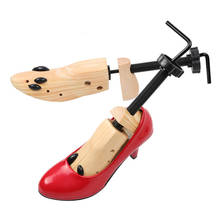 Expansor de zapatos de madera de árbol para hombre y mujer, zapatos planos ajustables de madera, estante moldeador de botas, tamaño S/M/L, 1 pieza 2024 - compra barato