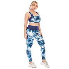 New Women Tracksuit Plus Size Yoga Gym Fitness Suits Sportswear Sportsuits For Female Sport Running Sets Wear Big Large 2024 - buy cheap