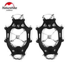 Naturehike 8 Teeth 21 teeth Non-slip Claws Ice Crampons Stainless Steel Gripper Ski Snow Cleats Hiking Climbing Shoes Cover 2024 - buy cheap