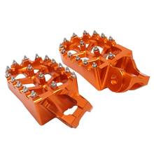 Pedales de estriberas para motocicleta CNC 2020, para KTM SX85, SX125, SX250, SXF, EXC, EXCF, XC, XCF, XCW, 125, 250, 350, 450, 530, 2019, 2020 2024 - compra barato