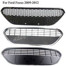 Balck Front Bumper Grill Lower Grille Trim Cover For Ford Focus 2009 2010 2011 2012 Hatchbback Sedan 2024 - buy cheap