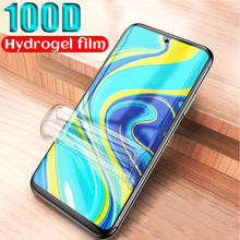 soft full cover for xiaomi redmi note 7 8 8t 8A 9A 9C 9 9s 10X pro MAX hydrogel film phone screen protector Not Glass protective 2024 - buy cheap