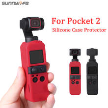 POCKET 2 Silicone Case Protector DJI OSMO POCKET 2 Waterproof Scratchproof Protective Case for Pocket 2 Gimbal Camera Accessory 2024 - buy cheap