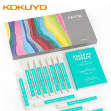 1/10/30 pcs KOKUYO PASTA Solid Water-based Marker Pen Color Creative Marker Pen Can Rotate Student Hand Account Water-based Pen 2024 - buy cheap