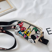 Disney bolsa carteiro infantil, fashion, bebê, desenho animado, meninos, bolsa de ombro, princesa selvagem, bolsa de moedas 2024 - compre barato