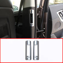 ABS Matte Chrome B Pillar AC Vent Frame Cover Trim Accessories For Land Rover Discovery 5 LR5 L462 2017-20 Interior Accessories 2024 - buy cheap