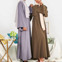 Ramadan turquia índia muçulmano vestido bordado abaya dubai árabe vestidos marroquino kaftan roupa islâmica jilbab vestido robe 2021 2024 - compre barato