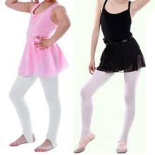 Ballet Dance 2020 New Summer Children Pure Color Chiffon Practice Costume Girl's Ballet Dancing Dress 2024 - buy cheap