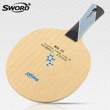 Sword Dazzle-raqueta de fibra de carbono para tenis de mesa, raqueta de Ping Pong, 6, 3 2024 - compra barato
